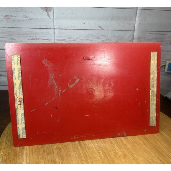 Vintage Genesee Beer Plastic Sign 15 X 10" P-221 G.B.Co. Rochester, N.Y. Red - Picture 5 of 8